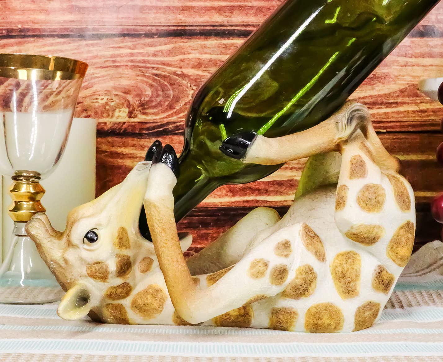 Amazon.com: Ebros Gift Safari Wildlife Tall Drink Tipsy Long